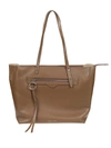 REBECCA MINKOFF NEW SOFT PEBBLE LEATHER EAST WEST TOTE