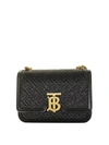 BURBERRY TB QUILTED LEATHER SMALL BAG