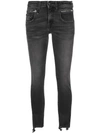 R13 LOW RISE SKINNY JEANS