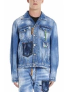 DSQUARED2 DSQUARED2 DISTRESSED DENIM JACKET