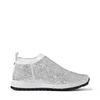 Jimmy Choo Nowary Crystal Embellished Slip-on Sneaker In Multicolor