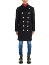 DSQUARED2 DSQUARED2 DOUBLE BREASTED MILITARY COAT