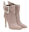 ALEXANDRE VAUTHIER YASMINE EMBELLISHED ANKLE BOOTS,P00389717