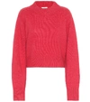 CO CROPPED CASHMERE SWEATER,P00393684