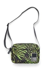 GANNI Tech Fabric Bag Lime Tiger