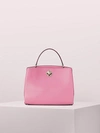 Kate Spade Medium Romy Leather Satchel - Pink In Blustery Pink