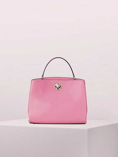 Kate Spade Medium Romy Leather Satchel - Pink In Blustery Pink