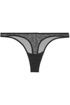 THE GREAT EROS CANOVA STRETCH-TULLE THONG