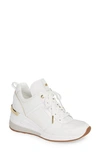 MICHAEL MICHAEL KORS GEORGIE WEDGE SNEAKER,43F8GEFS4D