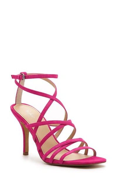 Botkier Lorain Strappy Sandal In Cassis Suede