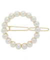 SHRIMPS ALBIA FAUX PEARL BEADED BARRETTE HAIR CLIP,5057865678269