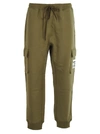 BURBERRY LOGO PRINT TRACK trousers,11005128