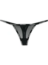 DSQUARED2 BRANDED SHEER THONG