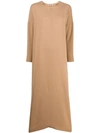 AGNONA OVERSIZED KAFTAN DRESS