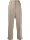 MM6 MAISON MARGIELA CROPPED TAILORED TROUSERS