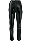 CHIARA FERRAGNI VINYL SKINNY TROUSERS