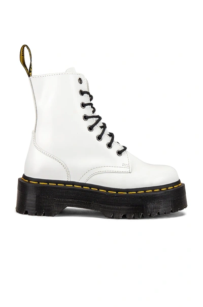 Dr. Martens' Jadon Lace-up Boots In White