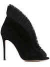 GIANVITO ROSSI TULLE PANEL PUMPS