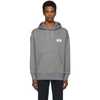 GIVENCHY GREY 'ATELIER GIVENCHY' PATCH HOODIE