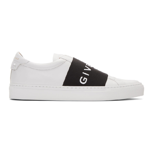 givenchy urban street logo strap sneakers