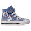 CONVERSE CONVERSE GIRLS' TODDLER CHUCK TAYLOR UNICORNS HOOK-AND-LOOP HIGH TOP CASUAL SHOES,2478489