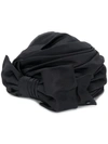 MAISON MICHEL BETTY SILK TURBAN