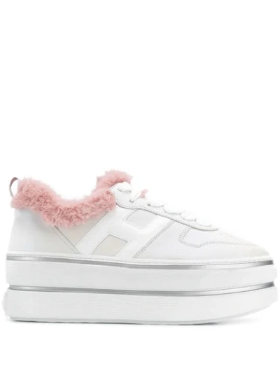 Hogan Platform Low-top Trainers In White