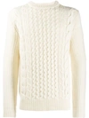 WOOLRICH CABLE KNIT JUMPER