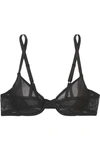 THE GREAT EROS CANOVA STRETCH-TULLE UNDERWIRED BRA