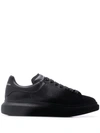 ALEXANDER MCQUEEN VELVET FRONT SNEAKERS