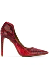 JUST CAVALLI PUMPS MIT SCHLANGENLEDER-OPTIK