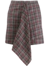 ISABEL MARANT CHECKED MINI SKIRT