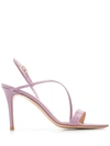 GIANVITO ROSSI GIANVITO ROSSI HEELED SANDALS - 紫色