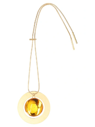Marni Gold Metal Necklace