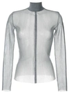 DION LEE SHEER FITTED TOP