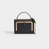 ANYA HINDMARCH Small Postbox Bag in Black Grained Leather