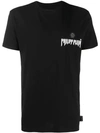 PHILIPP PLEIN PHILIPP PLEIN STATEMENT LOGO印花T恤 - 黑色