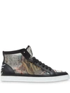 FENDI KARL KOLLAGE HIGH-TOP trainers