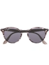 Ray Ban Horn Rimmed Sunglasses In Grey