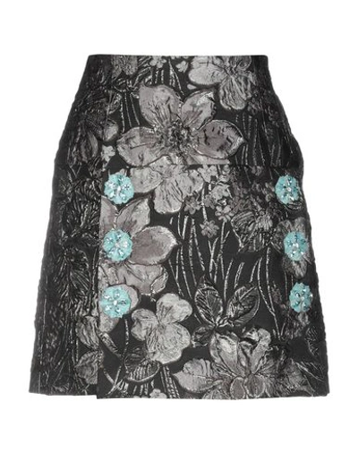 Dolce & Gabbana Knee Length Skirt In Black