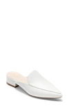 Cole Haan Piper Loafer Mule In White Leather