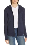 ATM ANTHONY THOMAS MELILLO FRONT ZIP HOODIE,AW1803-FO