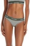 CALVIN KLEIN LOGO THONG,F3786