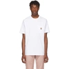 Carhartt Essential Logo Crewneck T-shirt In 0200 Wht
