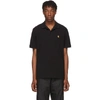 Carhartt Work In Progress Black Pique Chase Polo In 8990 Blkgld