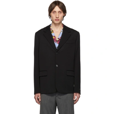 Prada Black Wool Blazer