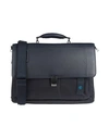 Piquadro Work Bag In Dark Blue