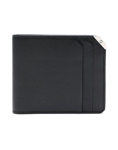 Montblanc Meisterstück Urban Wallet 6cc Man Wallet Black Size - Cowhide