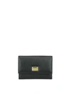 DOLCE & GABBANA CONTINENTAL LEATHER WALLET