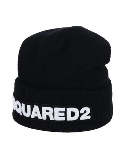 Dsquared2 Hats In Black